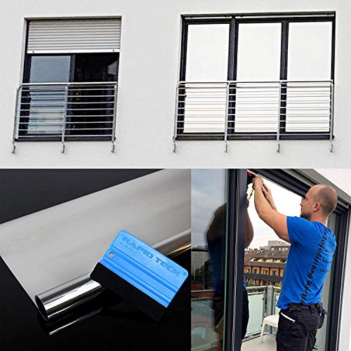 Spiegelfolie Rapid Teck 300 x 91 cm für Fenster