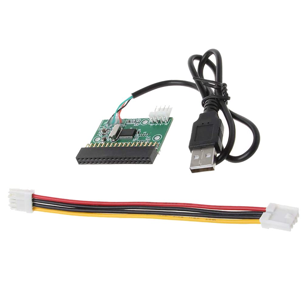 Connecteur de lecteur de disquette 34 broches vers USB 1,44 Mo, 8,9 cm, adaptateur PCB, disque USB vers disquette A