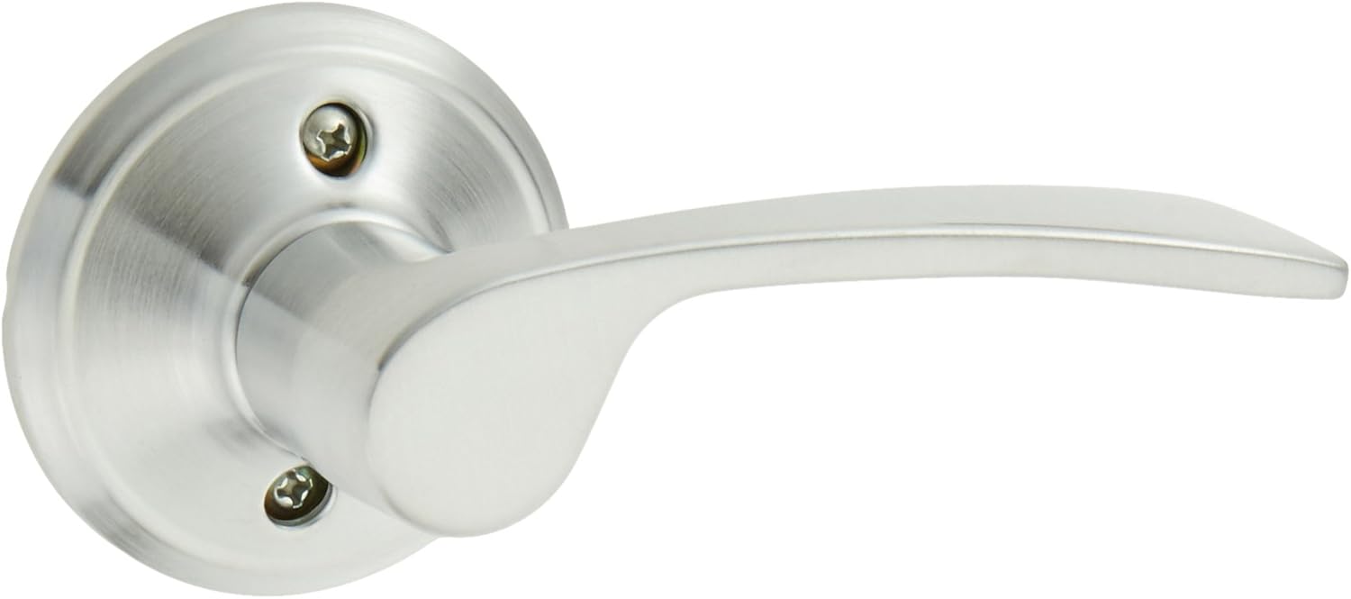 Schlage F170-MER-RH F-Series Merano Single Dummy Right Handed Door Lever, Polished Chrome