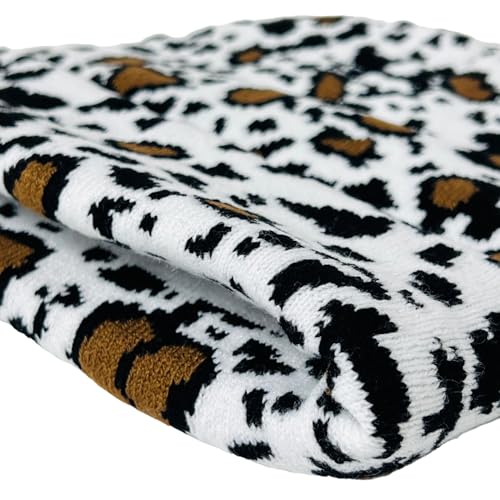 Child Unisex Animal Print Winter Knit Beanie2