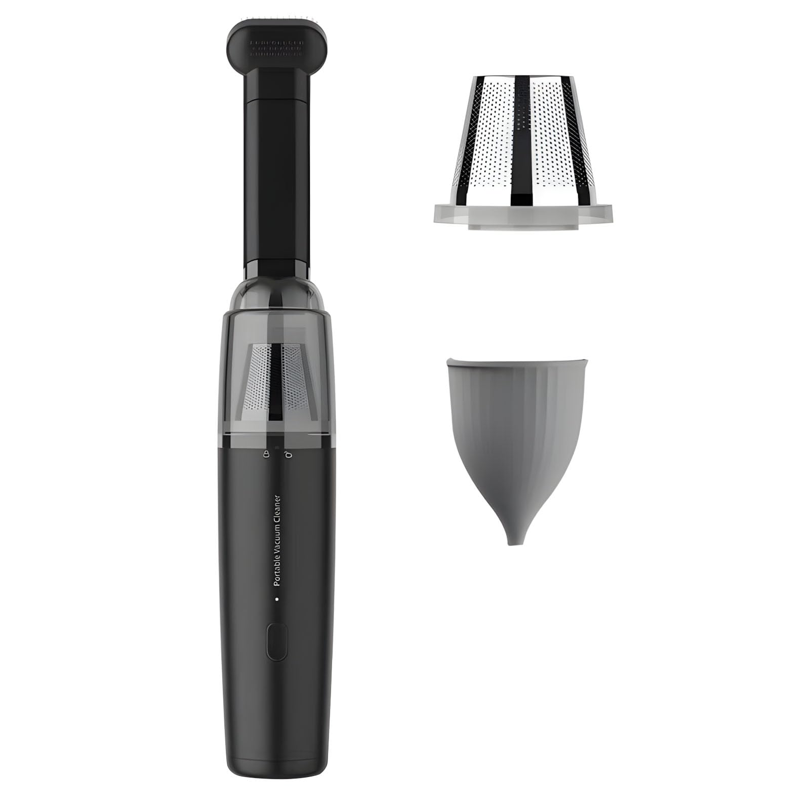 WGDYRP Lightweight Cordless Handheld Cleaner Vacuum Powerful Suction for Car Home Includes Multiple Attachments
