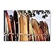Long Boards Waikiki by Joe Felzman Photography, 12x19-Inch Canvas Wall Art