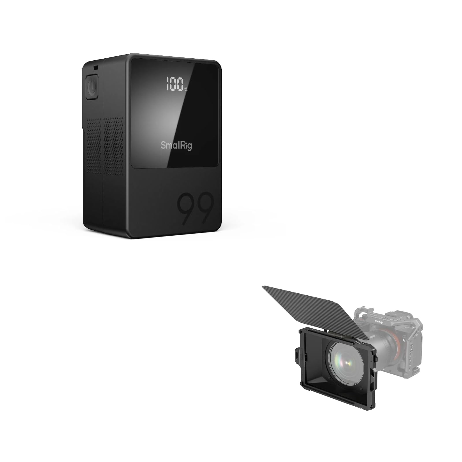SMALLRIG V Mount Battery VB99 + Mini Matte Box Lite