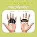 Golf Swing Training Aid - Golf Grip Trainer & Finger Gripper for Right/Left Hand, Silicone Golf Club Grips