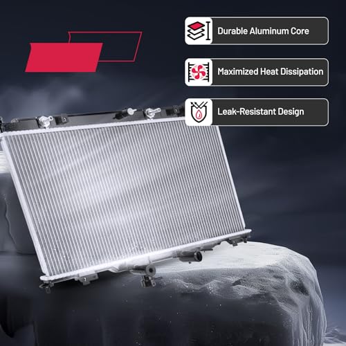 Image of BDFHYK 13389 Aluminum Radiator for Mazda 6 2011-2013