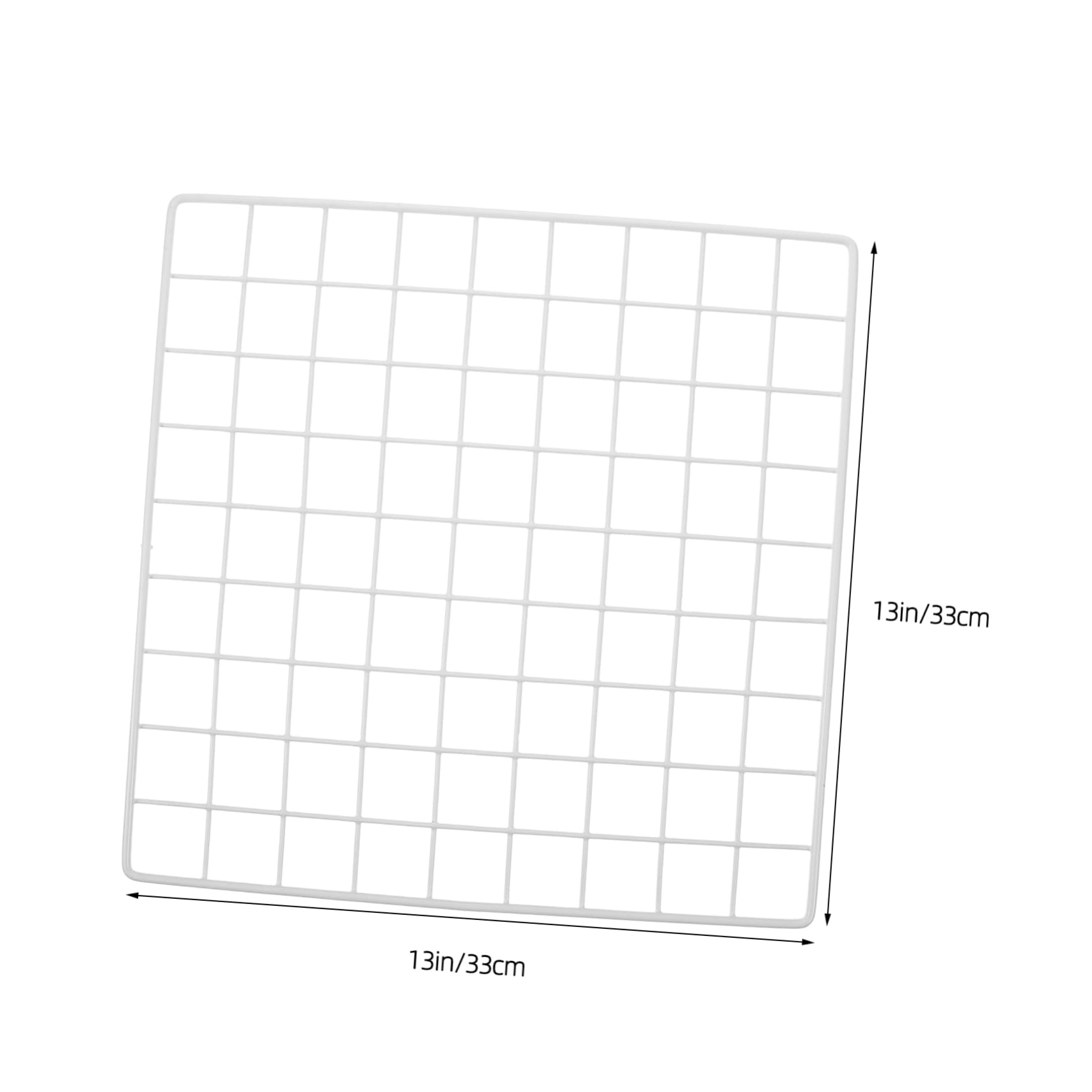 Ciieeo Iron Wall Grid Panel Photo Display Wall Hanging Versatile Decor for Boys and Girls' Rooms Retail Stores