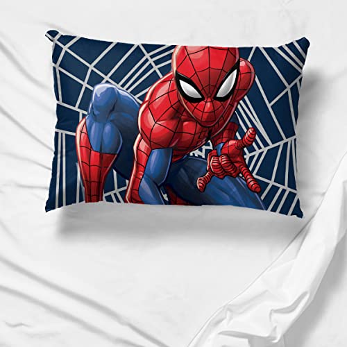 Marvel Spiderman Pillowcase 2 Pack Kids Superhero Reversible for Boys, Blue - image 4