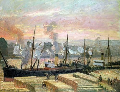 Art mural d'exception Camille Pissarro reproduction de peinture moderne haut de gamme 60x90