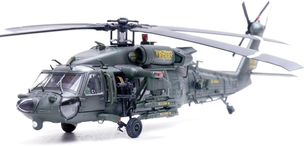 Panzerkampf | 1:72 Scale Model Military Diecast | Sikorsky MH-60L Black Hawk Helicopter Super 68 90-26288 | Model 14056PD