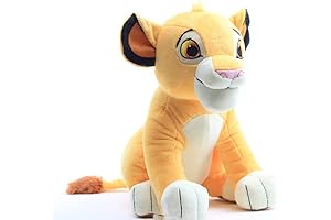 SecretCastle Yellow Lion Soft Plush Stuffed Animal for Kids