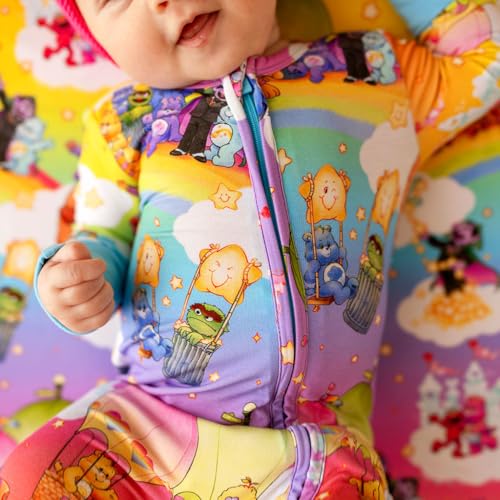 Image of Posh Peanut Convertible Baby Sleepers - Footless Baby Pajamas with 2 Way Zipper for Easy Diaper Changes