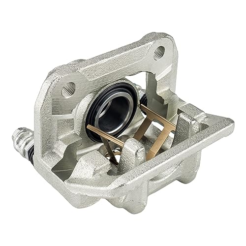 Image of KAX Disc Brake Caliper Assembly with Bracket Compatible with Select Honda and Acura Models - CR-V 2007-2016(07-11 Only fit Built in Japan), RDX 2013-2018, Crosstour 2012-2015 - Rear Left Driver Side