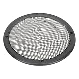 HEATSHAKING 車用サブウーファーネット 保護メッシュカバー 衝撃防止設計 簡単取付 対応 スピーカー用保護ネット