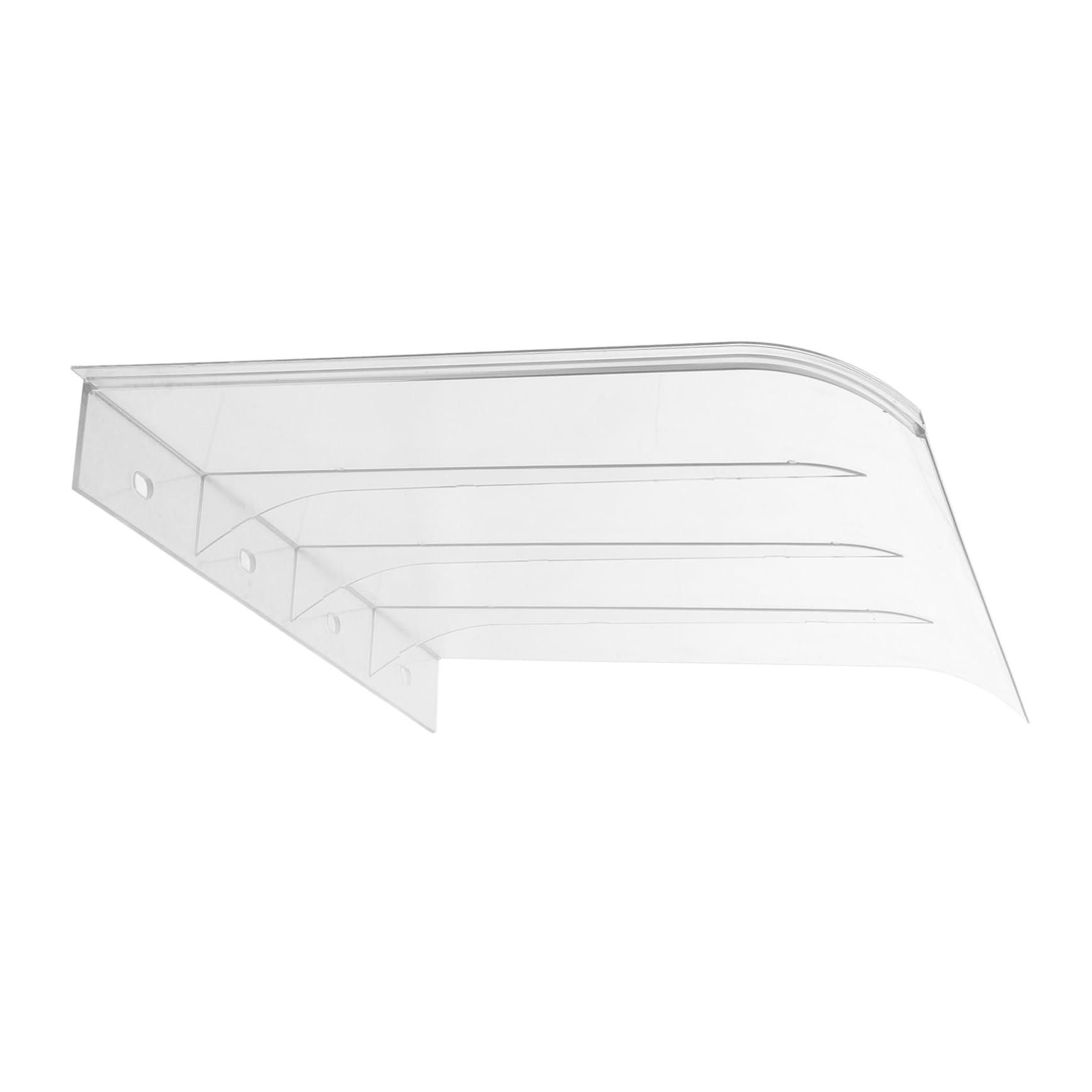 Auvent de fenêtre de 40 cm en acier carbone robuste Kisangel