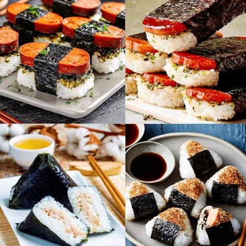 Image of 3PCS Clear Onigiri Rice Ball Mold Maker Kit, Musubi Press, Triangle Sushi Press for Kid Lunch Bento, Non-stick, BPA-Free