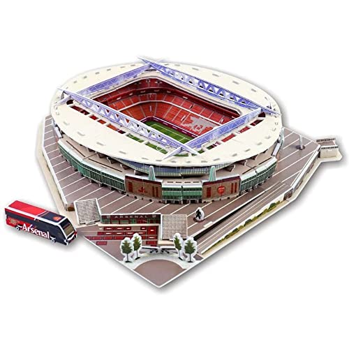 Emirates Stadium 3D Paper Puzzle Model Soccer Venue