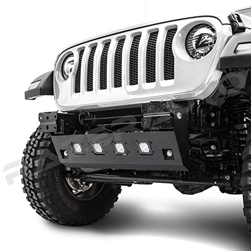 Image of LED Skid Plate for 2018-2025 Jeep Wrangler JL (will not fit bumpers with drop down winch, no LEDs included)