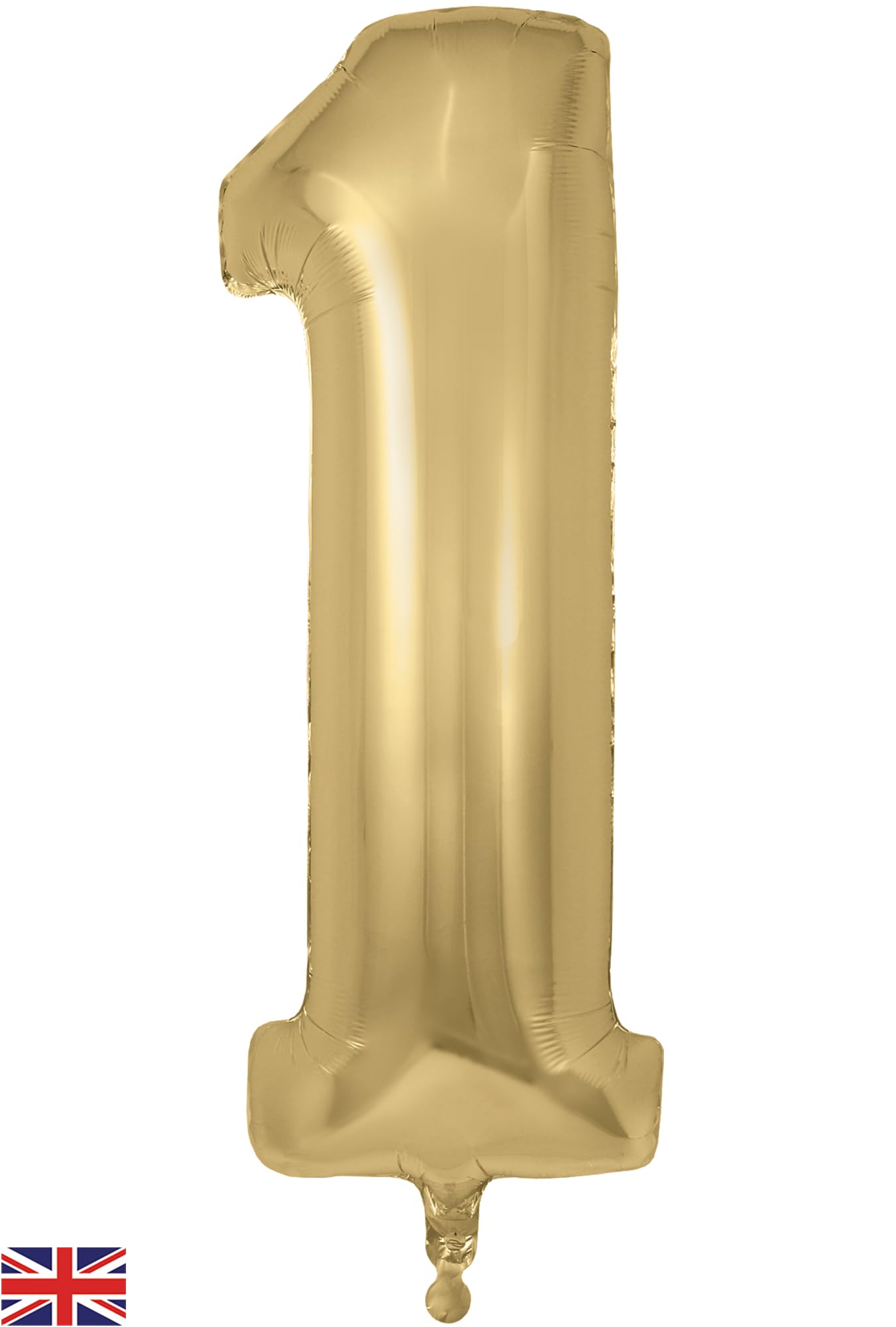 Oaktree 34" Number 1 Gold Silk Foil Balloon