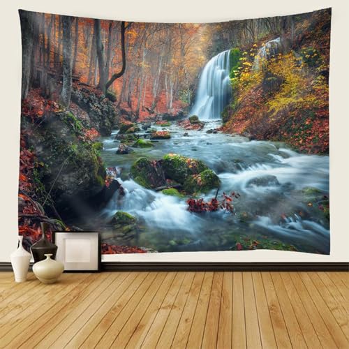 Tapiz de pared otoñal para transformar tu habitación en un refugio de paz 2