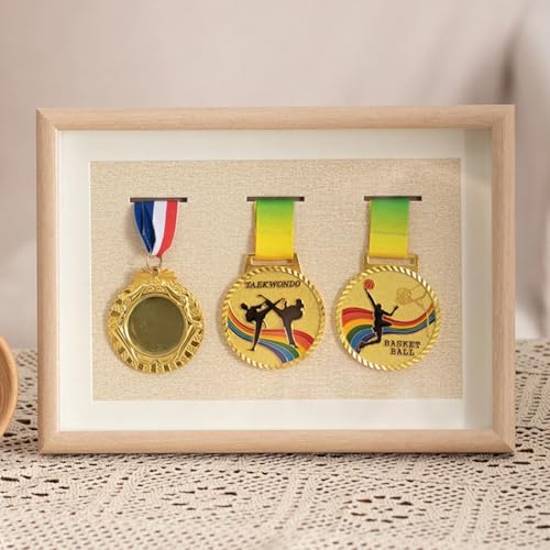 Boîte de rangement de médailles pour décoration de bureau chic
