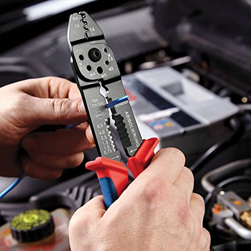 KNIPEX 97 22 240 Pinza per capicorda verniciata