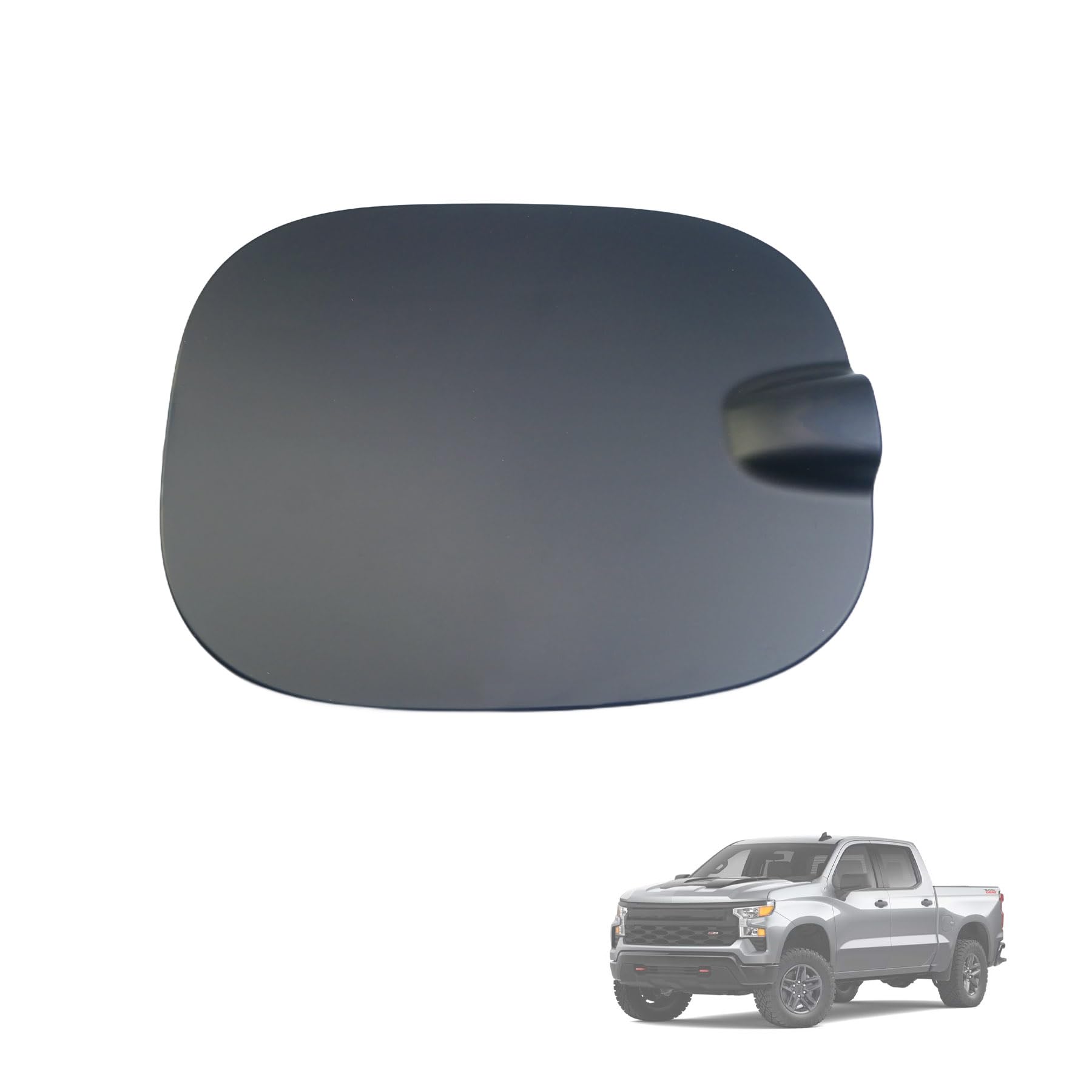 Fuel Filler Door Cover Fit for Chevy Silverado 1500 2019-2024 Pickup Gas Fuel Tank Cap Replaces 84745968 84126524