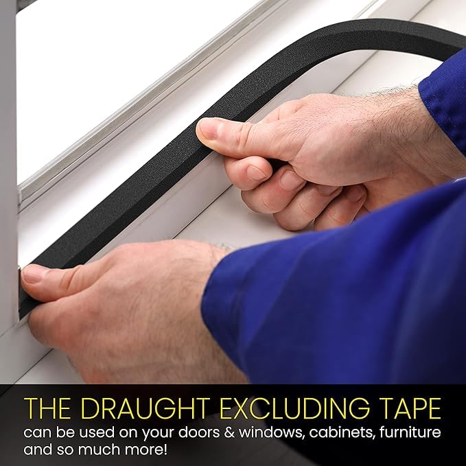 DIY Doctor - Joint Fenetre Isolation - 10 M (L) X 12 Mm (l) X 6