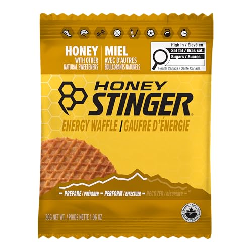 Image of Honey Stinger Organic Mini Honey Waffles | Energy Stroopwafel for Exercise; Endurance and Performance | Sports Nutrition for Home & Gym; Pre and Post Workout-| 1 Bag; 5.3 Ounce,(Pack of 2)
