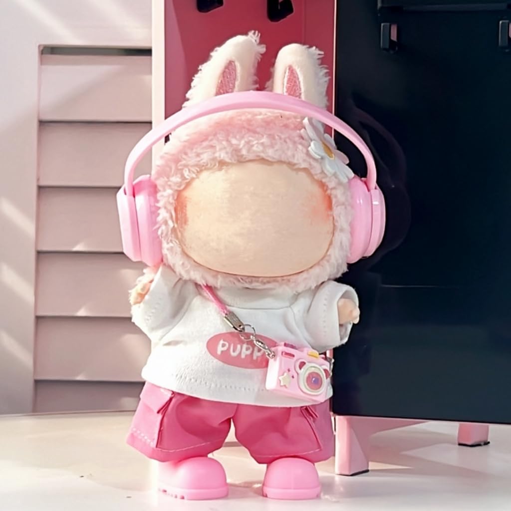 Amazon.co.jp: For Labubu Mokoko 服 5点セット ぬいぐるみ用 ラブブ1