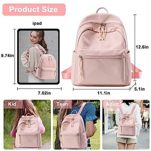 Image of BTOOP Mini Backpack Women Girls Water-resistant Small Backpack Purse Shoulder Bag for Womens Adult Kids School Travel