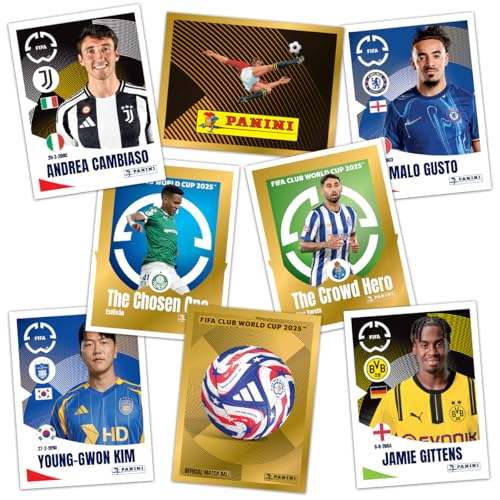 Panini FIFA Club World Cup 2025 Sticker Collection (Box mit 50 Tüten)