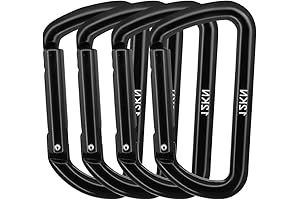 PANDENGZHE Carabiner Clips Heavy Duty for Hiking, Camping