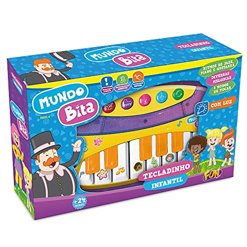 Mundo Bita Teclado Infantil