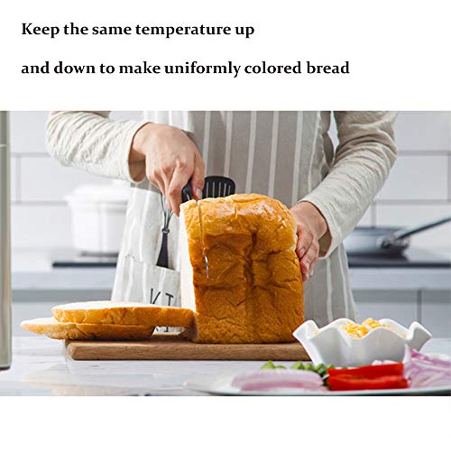 N/ A Automatisch Backmischung Brotbackautomat Roggen, Automatische Brotmaschine Brotbackautomaten Groß Teigknetmaschine… – Bild 3