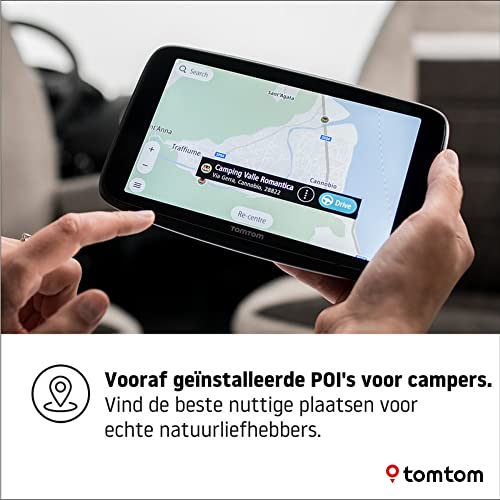 TomTom GO Camper Maxnavigatiesysteem voor campers en caravans, met 7