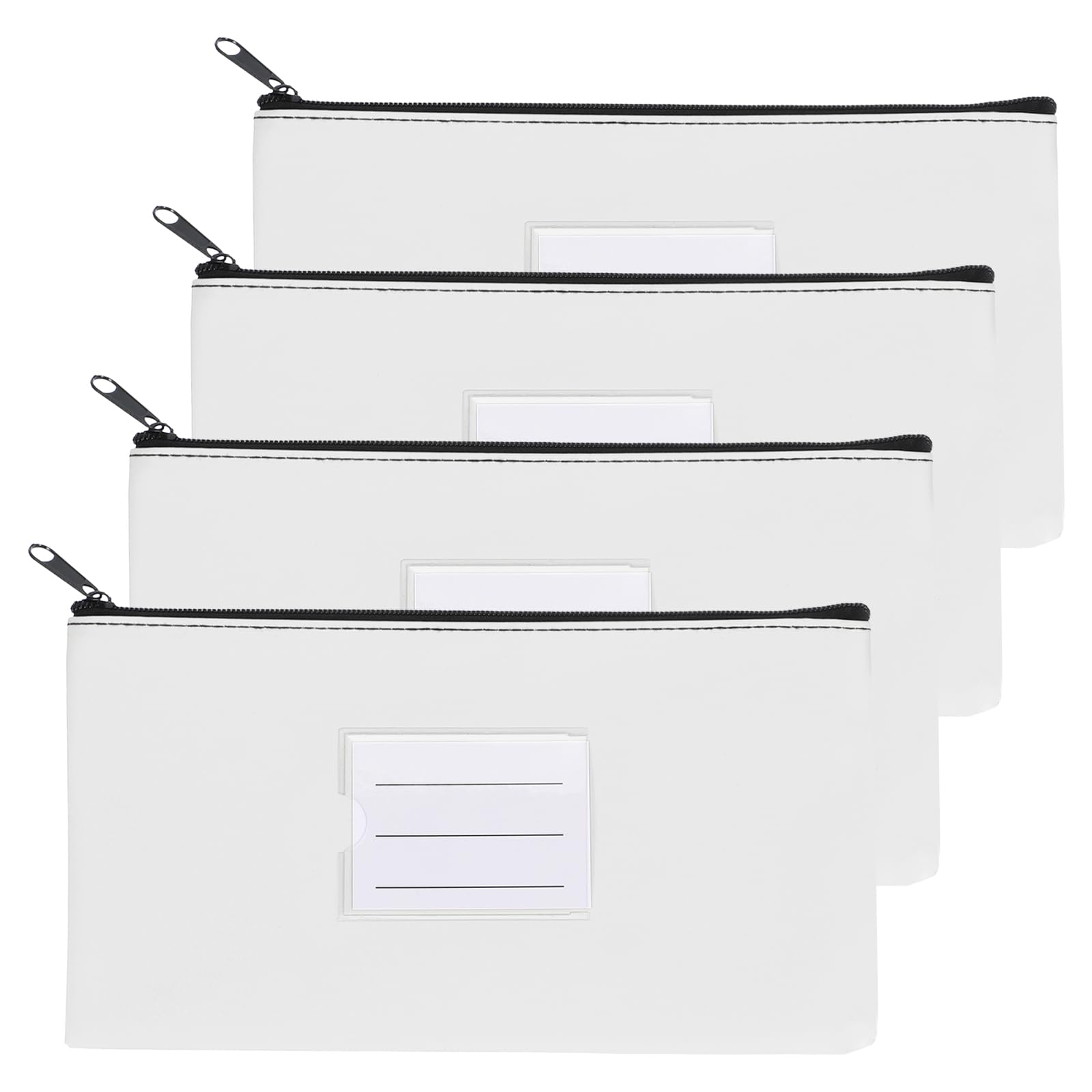 PATIKIL 11x6 Money Bank Deposit Bag with Zipper