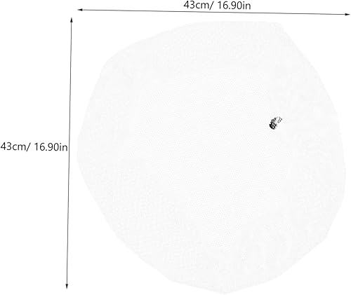 Miniatura 2 de Veemoon Cubierta de ventilador de red de seguridad para niños, protector de dedo para niños, protector de ventilador de verano, fácil de instalar