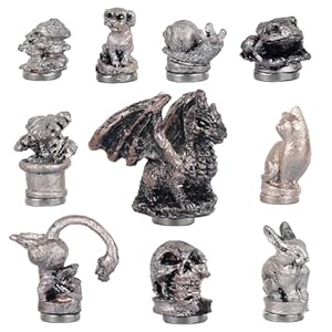 Foppla 10 szt. Hinge Head Magnesy Dekoracyjne