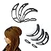 Produktbild Frcolor Haare Bumpit Volumen Bienenstock Haar Bump Haar Pad Haight-Tools, Packung mit 5 (schwarz)