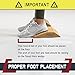 Squat Hero, Cork Squat Wedge Block, Perfect for Knees Over Toes and Full Depth Squat Training, Patent Pending Non-Slip Slant Board, Deadlift Wedge, Calf Stretcher, Quantity 2