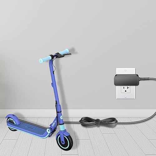 Miniatura 7 de HKY Adaptador de CA DC compatible con Segway eKickScooter Zing E8 E10 E12 Kids Electric Kick Scooter Cable de alimentación de cable de alimentación,