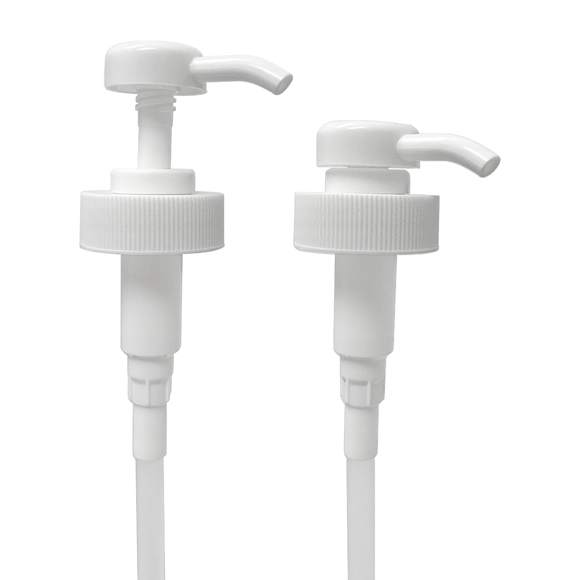 ljdeals 2 Pack 38-400 Pump Dispensers, Leak-Proof, BPA Free, Fits 1 and 1/2 Gallon with 38mm Neck Size Containers, Jugs, Jars for Hand Soap, Shampoo,