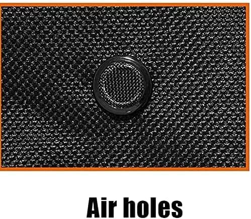 Generator Cover Waterproof, Heavy Duty Thicken 600D Polyester with Elastic Drawstring, Weather/UV Resistant Generator Cover for Universal Portable Generators 7500-9500 Watt (28''L x 26''W x 24''H)