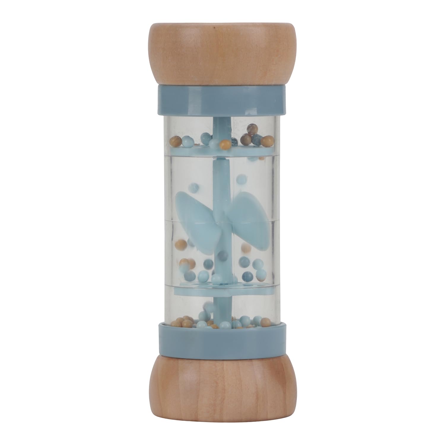 Little Dutch - Sonajero de lluvia de madera FSC 7236 - Bosque Friends - Azul
