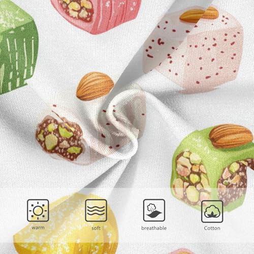 Wusikd Colorful Turkish Girls' Underwear Cotton Girls Briefs Soft Toddler Underwear 2T3