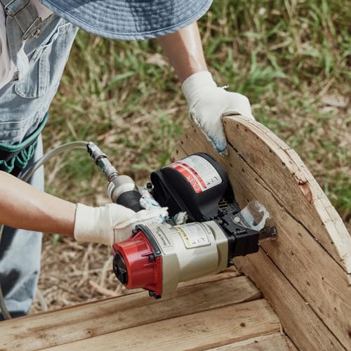 Image of Maxparts Coil Nailer CN55, 1 Inch To 2-1 /4-Inch Pneumatic Siding Nailer