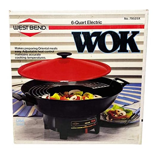West Bend Electric Wok 79525x