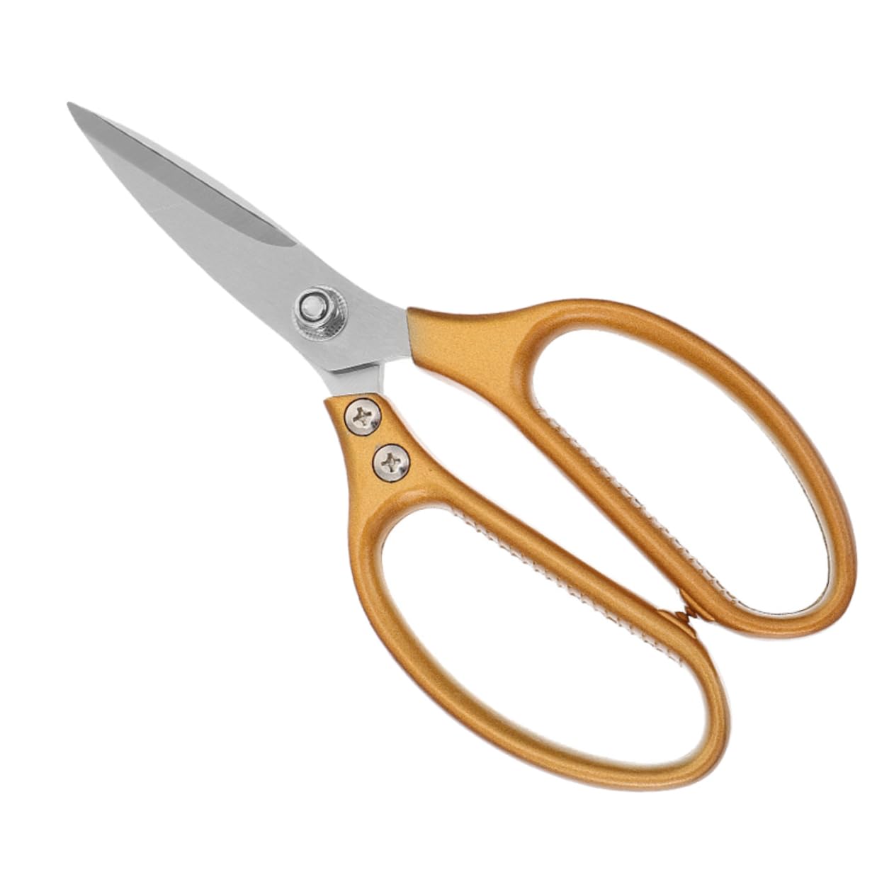 PRETYZOOM 1Pc Heavy Duty Kitchen Shears for Cutting Poultry Meat Seafood and Vegetables Multi Function Food Scissors with Special Groove Design for Easy Bone Cutting