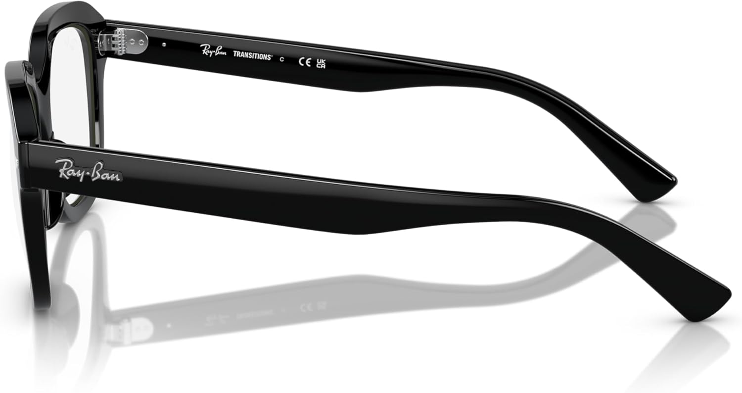 Ray-Ban Unisex Sunglasses Opal Dark Grey Frame, Grey Lenses, 51MM