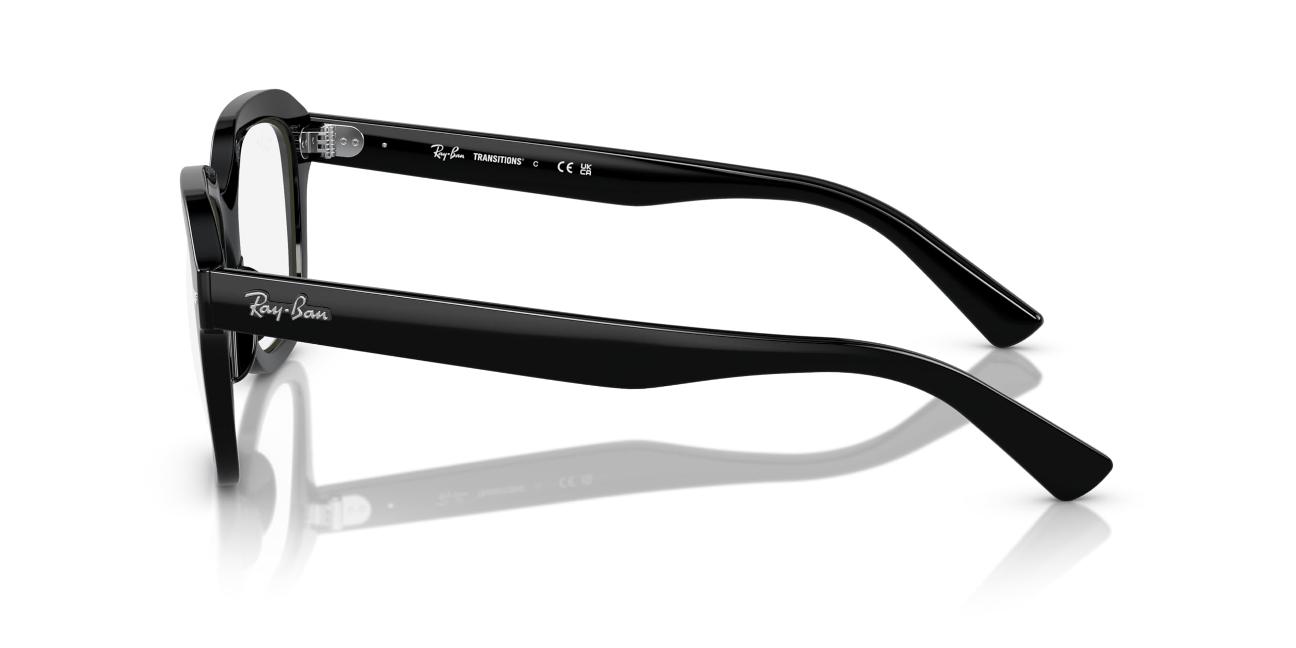 Ray-Ban Okulary przeciwsłoneczne unisex opal ciemnoszare oprawki, szare soczewki, 51 mm